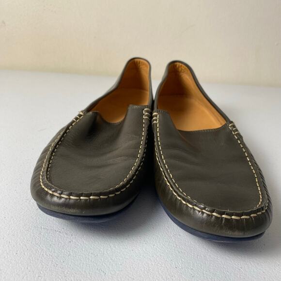 Austen Heller Men's Sz 10.5 Whaler Leather Loafers Slip On Comfort Shoes 8220 - Picture 2 of 14